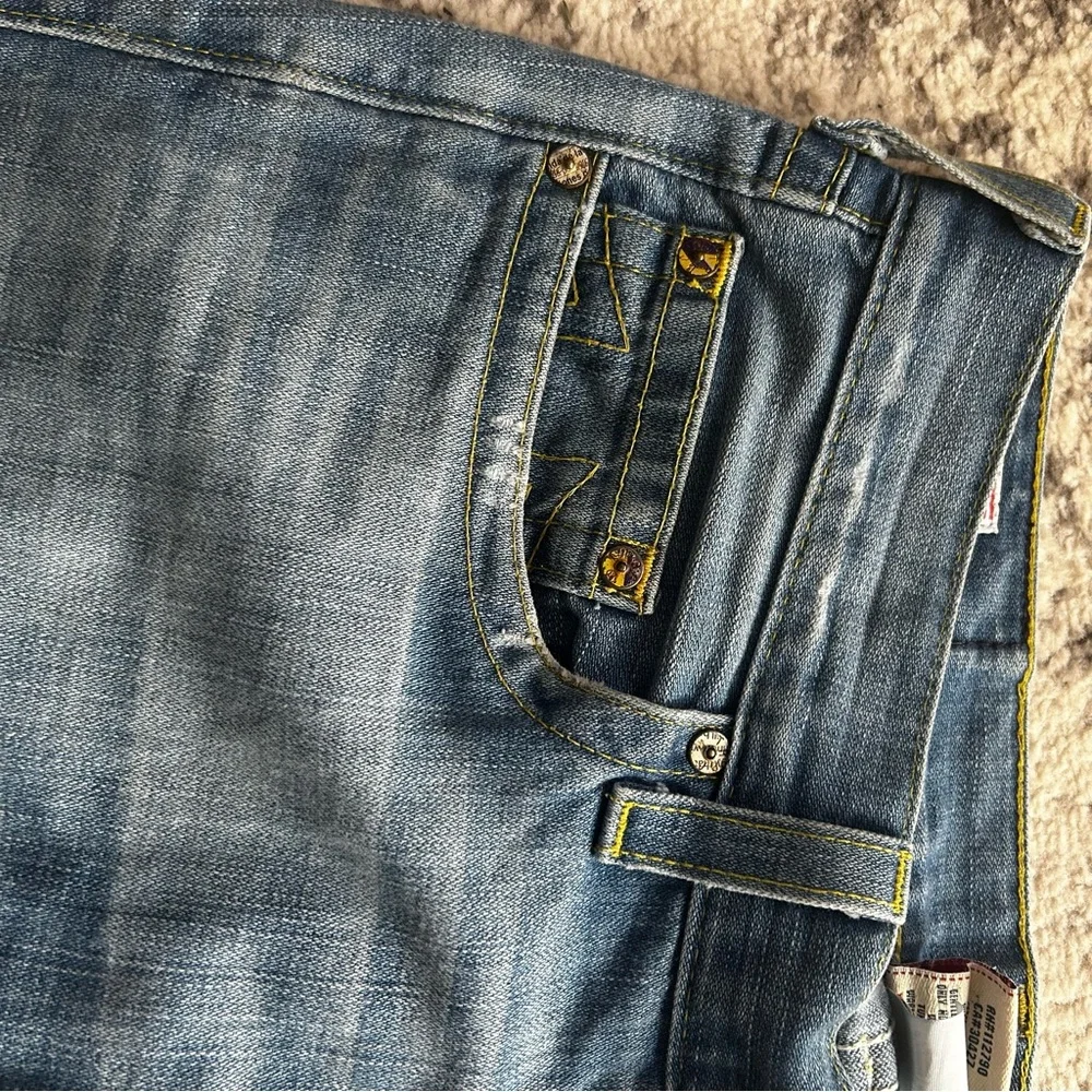 Men’s True Religion Bobby straight jeans size 34